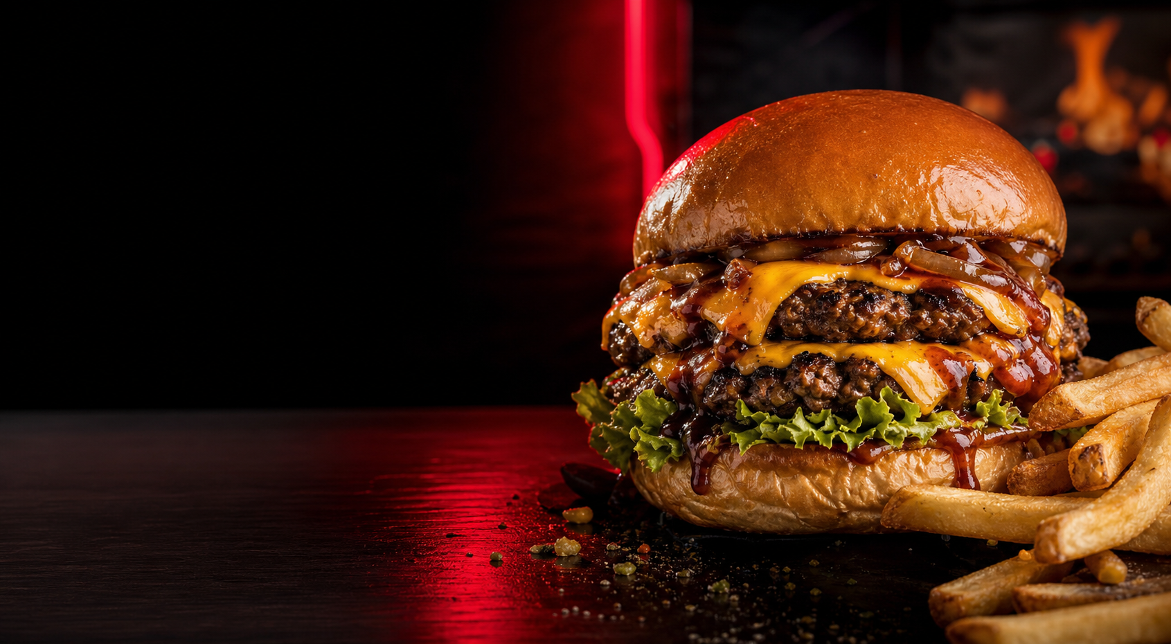 Burger gourmet Le Triple B